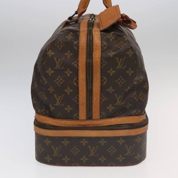 LOUIS VUITTON Monogram Sac Sports Boston Bag M41444 LV Auth 94751 - Picture 4 of 16